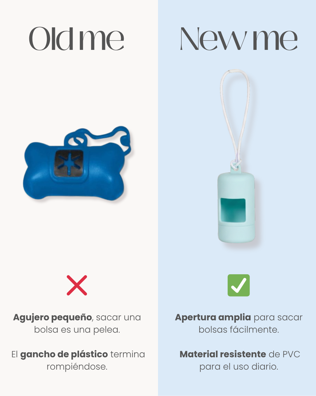 Porta Bolsas Azul