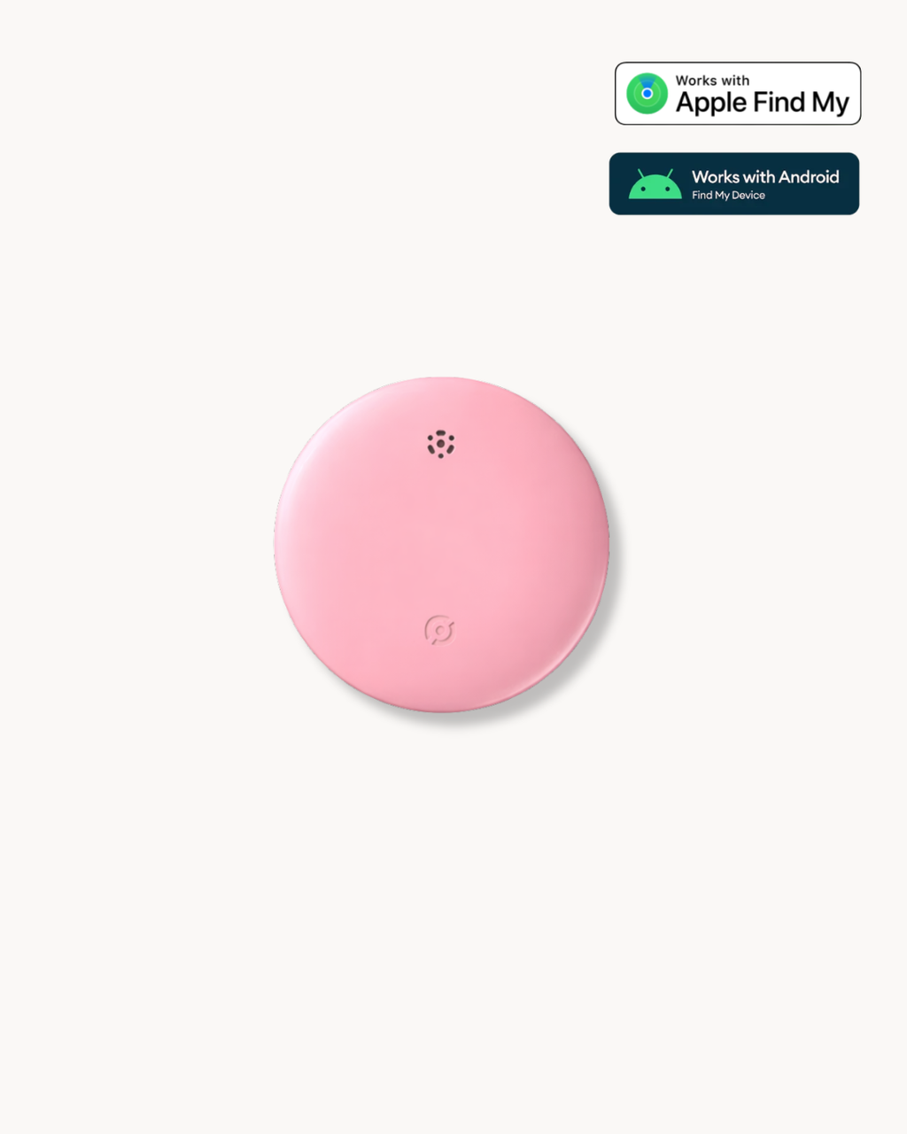 Pet Tracker GPS + Funda Rosa