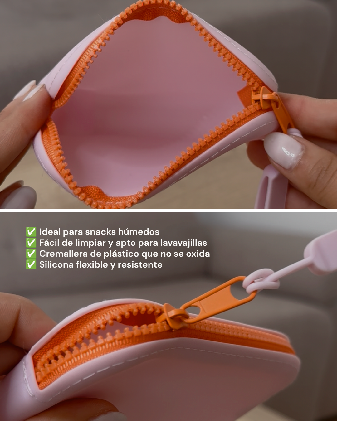 Porta Snacks Lila